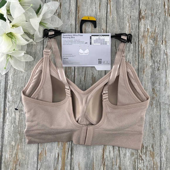 Woman’s Destination Maternity Nursing Bra, 2-Pack Size L - Picture 3 of 7
